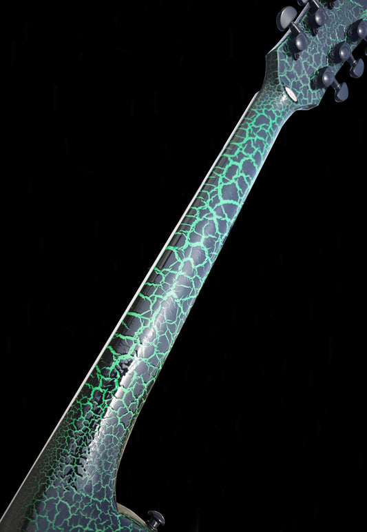 NEW Firefly FFSP ELECTRIC GUITARS (Green Crackle Color)