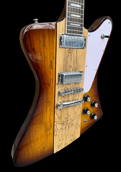 NEW Firefly FFDB Electric Guitar (Sunburst Spalted Color)