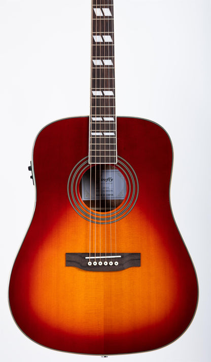 Firefly New GE01-E Full Size Rosewood Back&Side Acoustic guitar