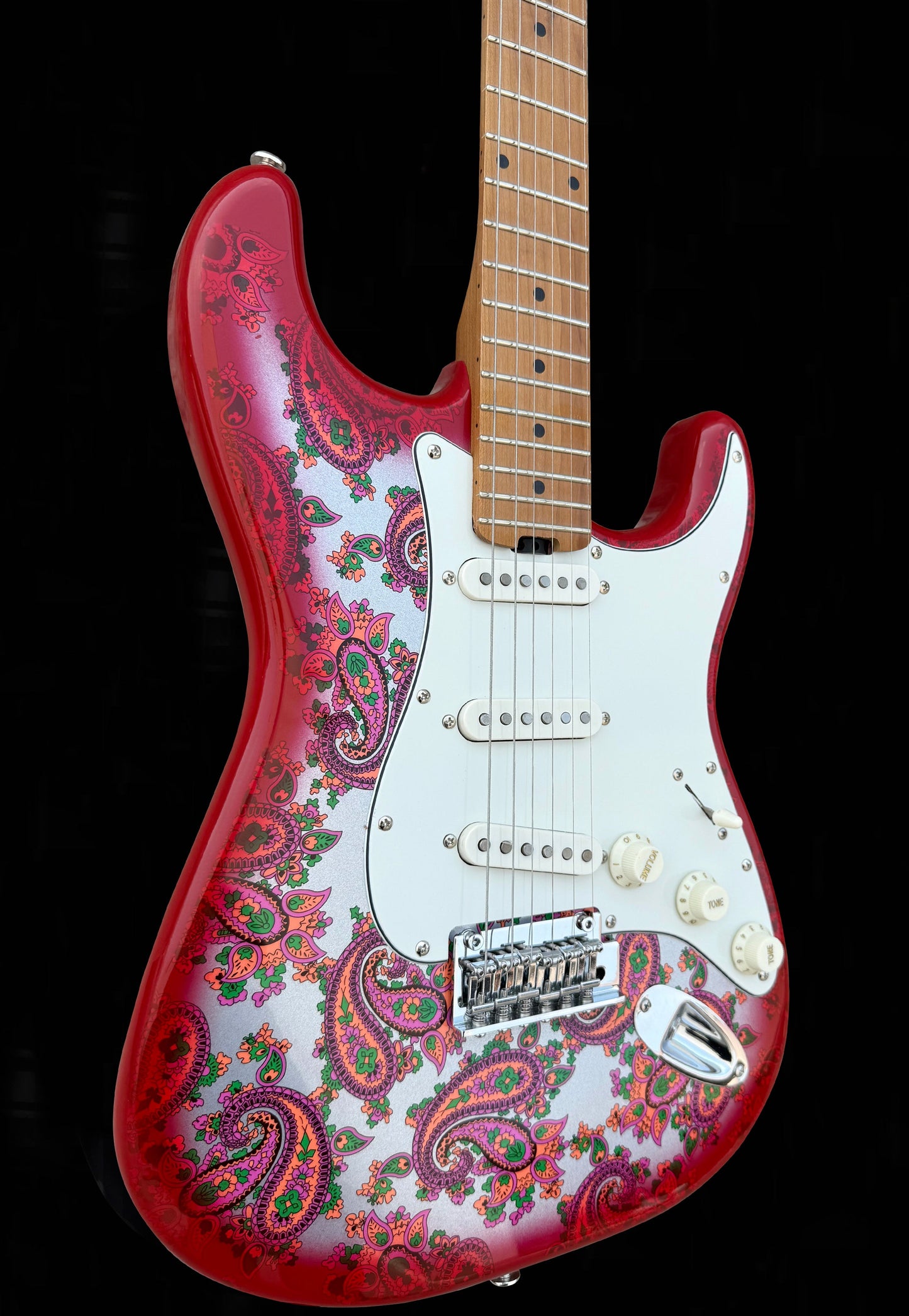 Firefly FFST Classic Model ELECTRIC GUITARS (Red Paisley Color )