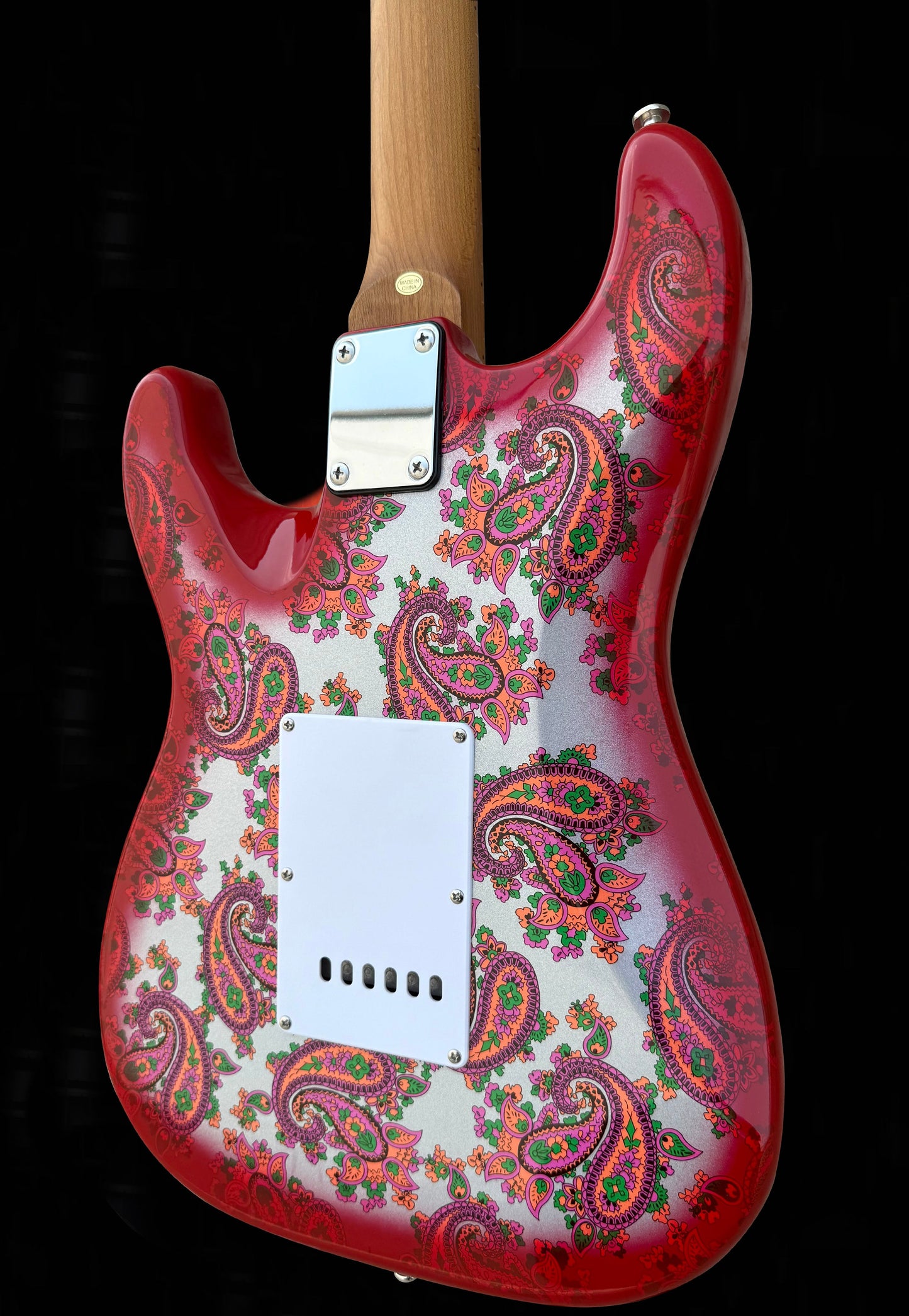 Firefly FFST Classic Model ELECTRIC GUITARS (Red Paisley Color )