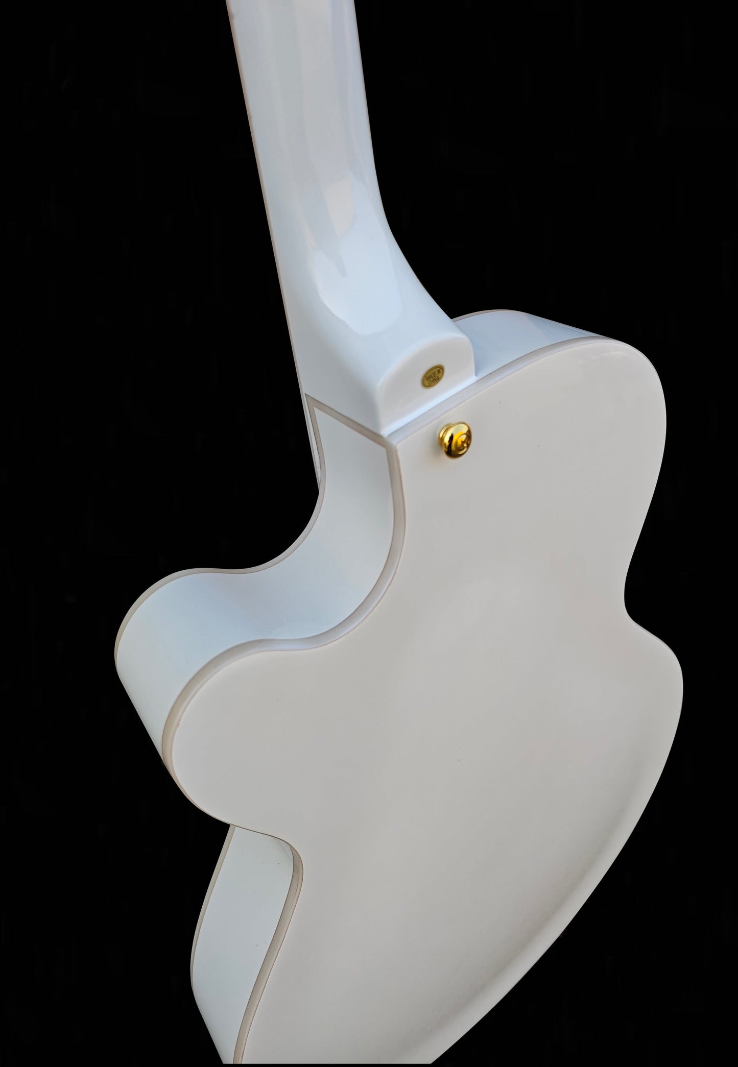 Firefly Full Hollow Body Guitar(White Color)