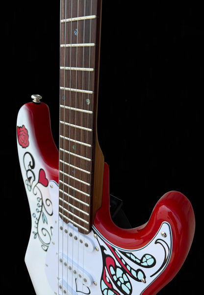 Firefly FFST CLASSIC MODEL ELECTRIC GUITARS (Flower Color )